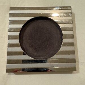 Henri Bendel Silver and Brown Candle Holder